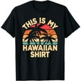 thumbnail image 1 of Tropical Hawaii Palm Tree Funny Retro This Is My Hawaiian T-Shirt, 1 of 4