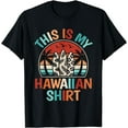 thumbnail image 1 of Tropical Hawaii Palm Tree Surfing Retro This Is My Hawaiian T-Shirt, 1 of 4