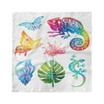 thumbnail image 1 of Tropical Head Scarf, Exotic Fauna and Foliage, Head Wrap, 3 Sizes, by Ambesonne, 1 of 2