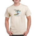thumbnail image 1 of Tropical Island Surf Vibe T-Shirt Men -Image by Shutterstock, Male Small, 1 of 4