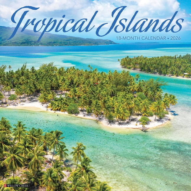トロピカルアイランド Tropical  未開封 限定フォルダー Tropical Islands 2026 Wall Calendar, (Paperback) - Walmart.com
