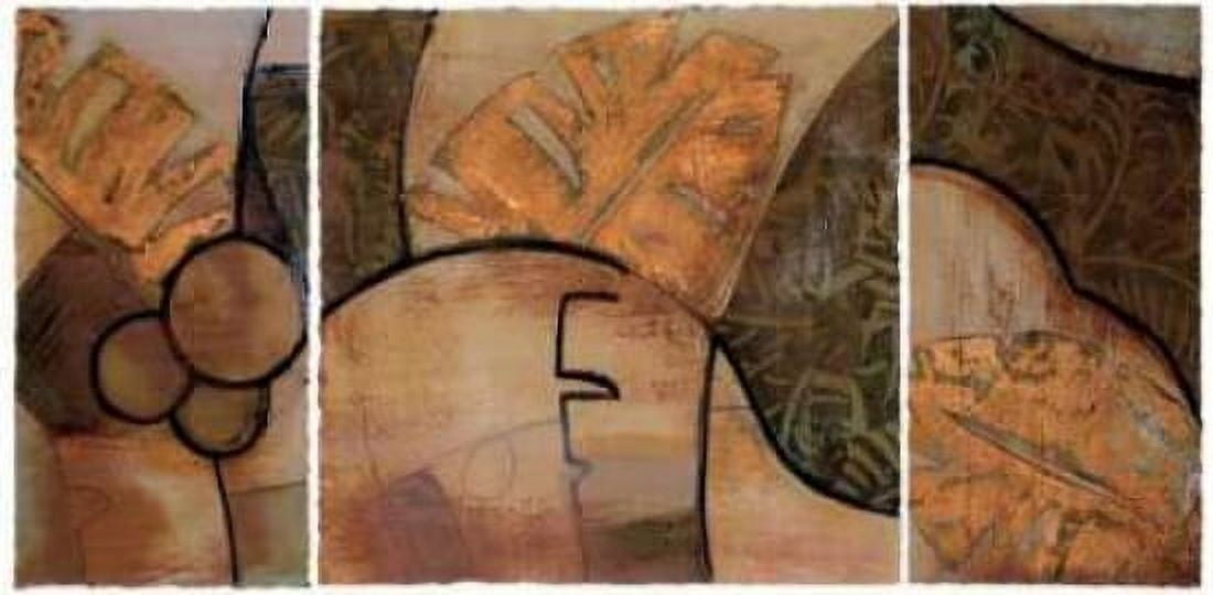 Tropical Journey I Canvas Art - Leslie Bernsen (24 x 48)