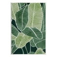 thumbnail image 1 of Tropical Jungle Nature Leaves Botanical & Floral Graphic Art Unframed Art Print Wall Art, 1 of 6