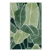 Tropical Jungle Nature Leaves Botanical & Floral Graphic Art Unframed Art Print Wall Art