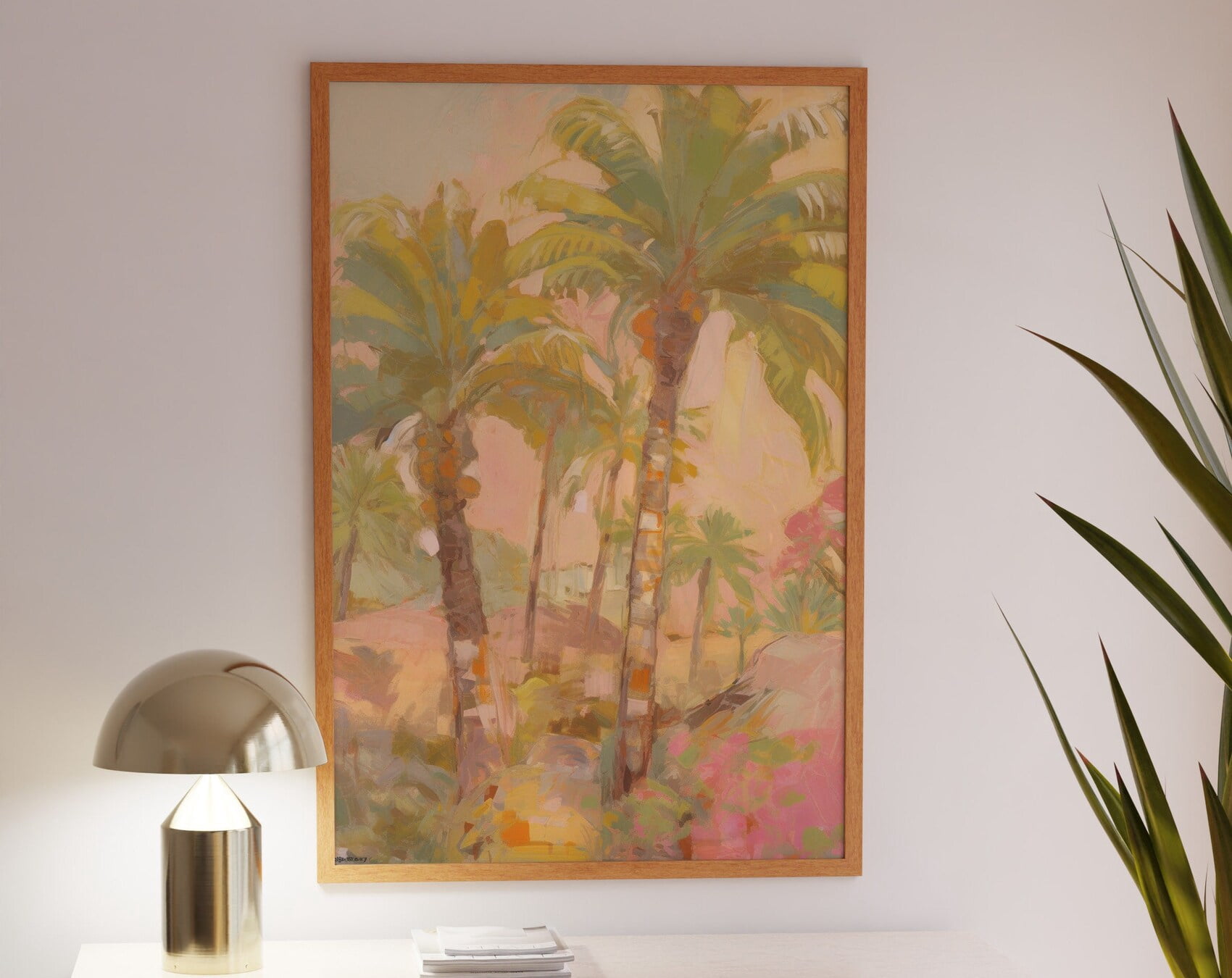 VelaVary Sunset Scenic Poster – 'Ocean Beach' – 24x36 Inches – Modern Wall Art