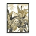 thumbnail image 1 of Tropical Layered Summer Palms Botanical & Floral Graphic Art Black Framed Art Print Wall Art, 1 of 7