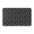 thumbnail image 1 of Tropical Leaf Black White Door Mat for Indoor, Welcome Door Mats Front Entrance Rug, Non-Slip Bathroom kitchen Rugs for Inside Floor, Small Rug Dog Door Mat 20X31.5 Inch, 1 of 5