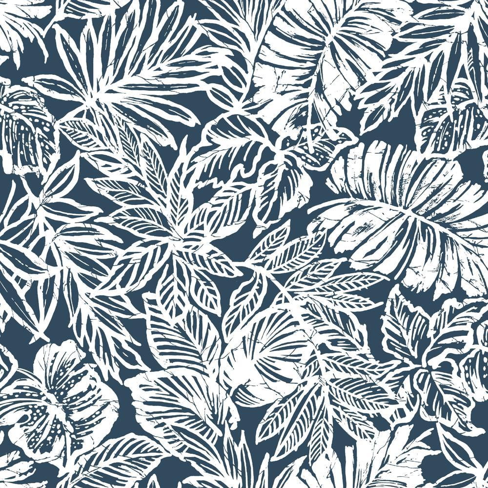 Tropical Leaf Peel and Stick Wallpaper