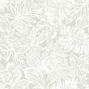 Tropical Leaf Peel and Stick Wallpaper