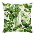 thumbnail image 1 of Tropical Leaf Pillowcase Red Living Room Bedroom Sofa Bed Chair Indoor Home, 1 of 5