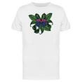 thumbnail image 1 of Tropical Leaves & Butterfly Tee Men's -Image by Shutterstock, 1 of 1