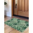 thumbnail image 1 of Tropical Leaves Door Mat&nbsp;Indoor Outdoor Entrance, Non Slip Rug for Kitchen Bathroom Entryway Rug, Summer Nature Botanical Palm Leaf Washable Doormat Floor Mat for Office Home Decor 20x31.5 Inch, 1 of 8