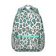 thumbnail image 1 of Tropical Leopard Backpack Cute Animal Print, Modern Cheetah Pattern School Bag for Students and Daily Use, 1 of 6