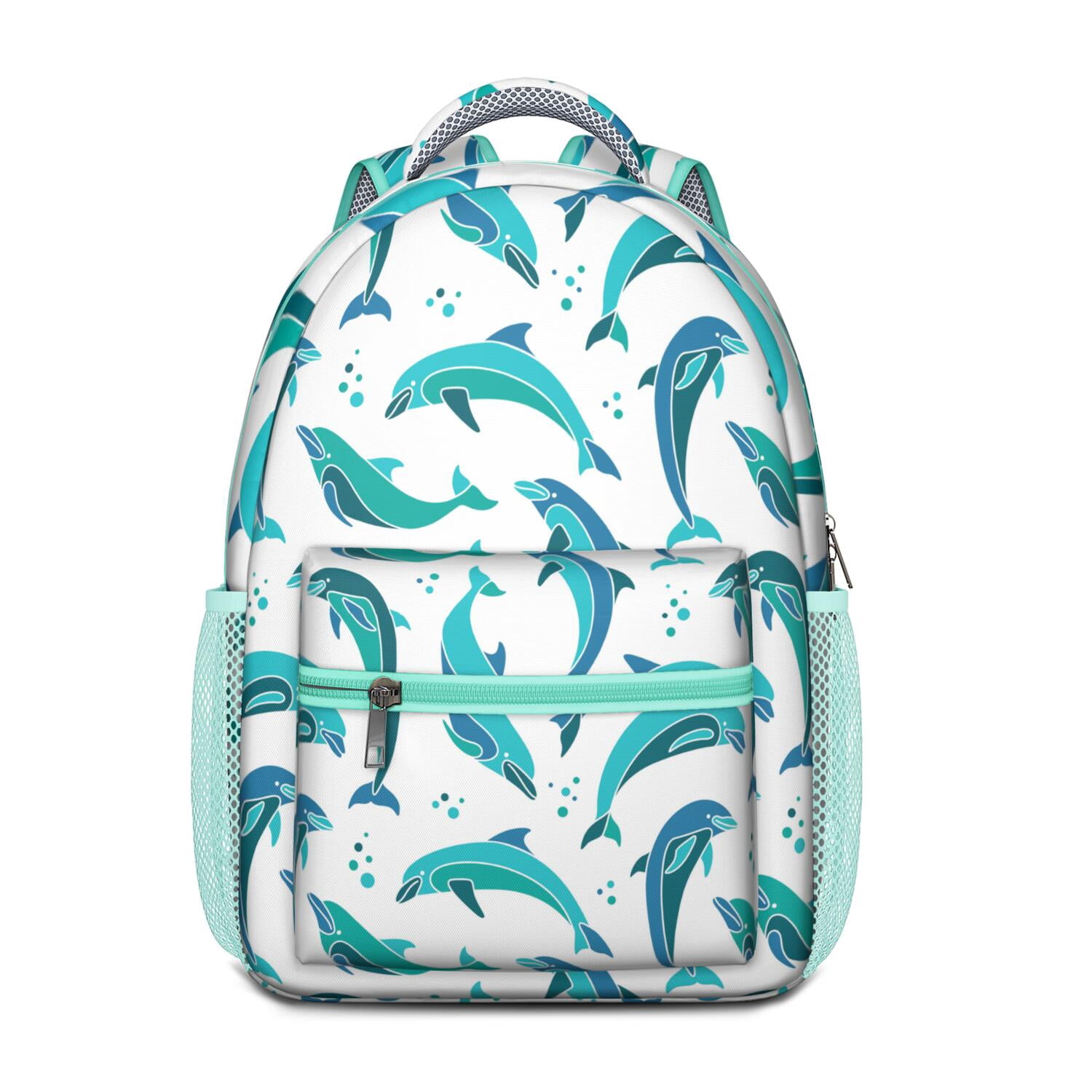 Tropical Marine Life Backpack - Great White Shark Design, Waterproof ...
