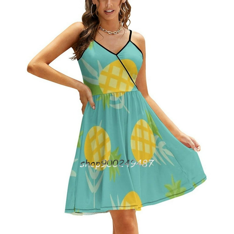 Pineapple dress plus size hot sale