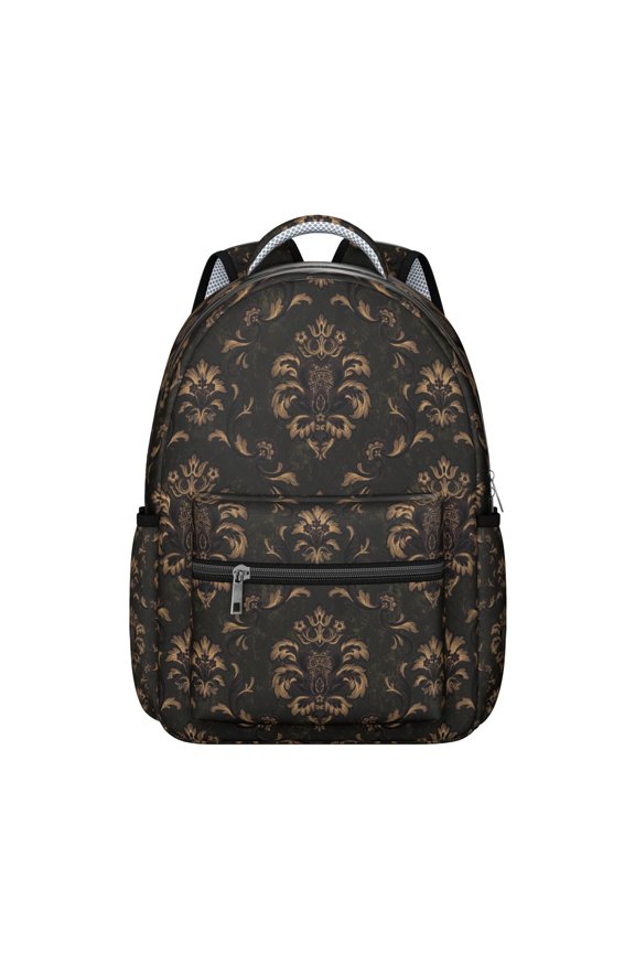 Tropical Nature Inspired Floral Backpack - Breathable Durable Bookbag