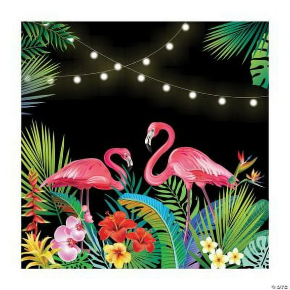 Tropical Nights Backdrop, Luau, Party Decor, 1 Piece