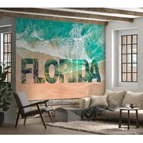 Tropical Non-pasted Wallpaper Wall Mural - Florida Beach