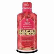 Tropical Oasis Liquid Collagen Revive + Glow, Hydrolyzed Collagen Peptides and Biotin Liquid Vitamin for Skin Elasticity, Hair Growth and Strong Nails, 32 Oz, 3
