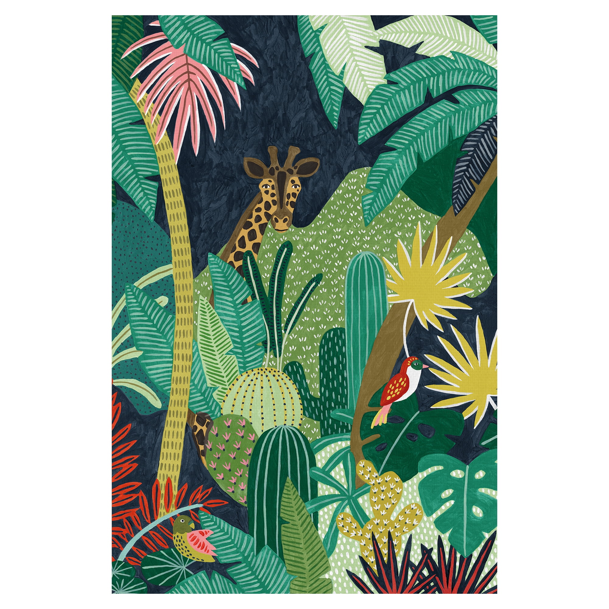 Tropical Okapi by Kristine Hegre Canvas Art Print