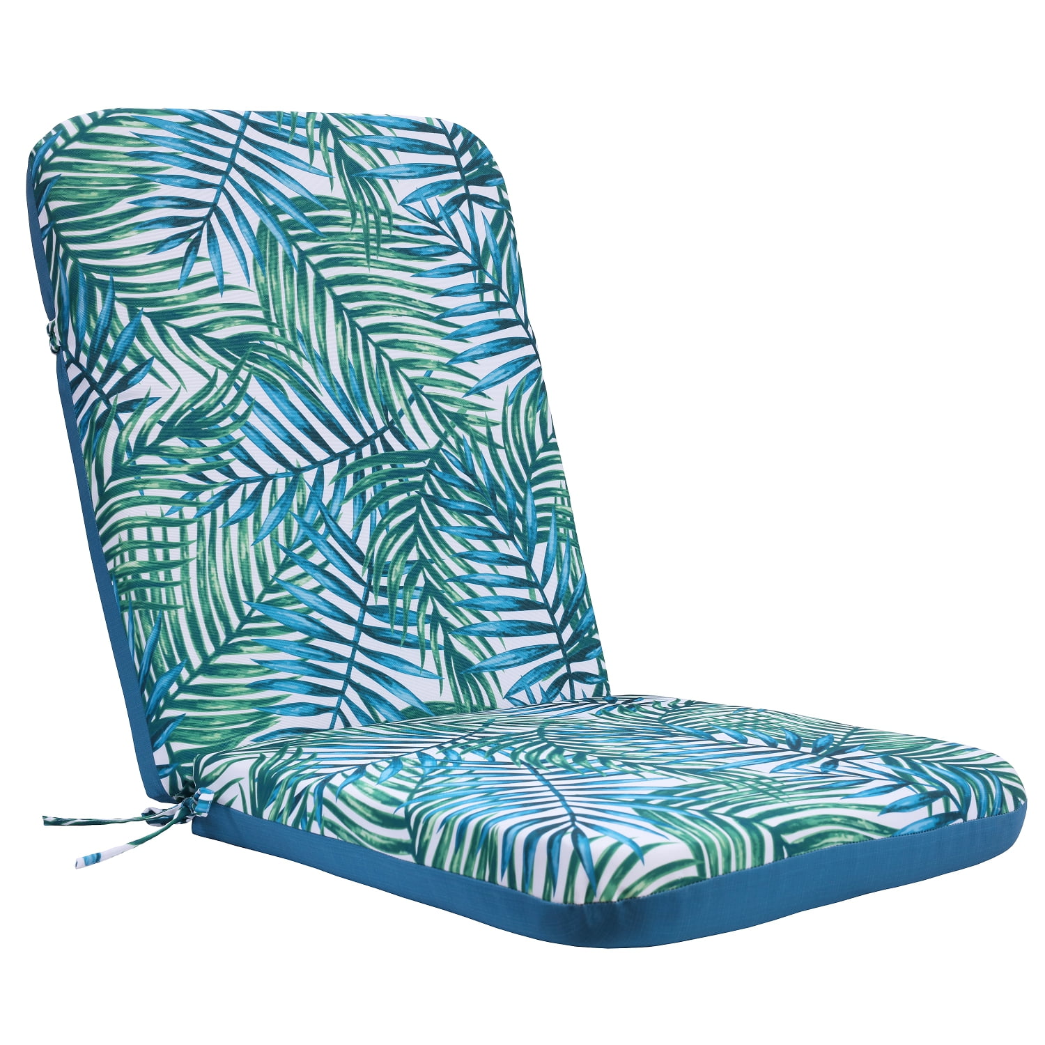 Tropical Outdoor High Back Cushion 20x45