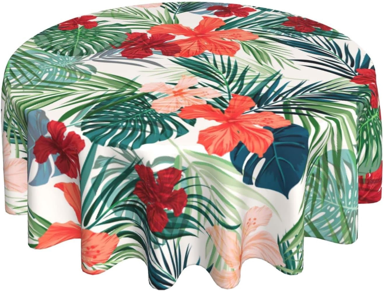 Pichwai Table Cloth - Palm - Beige