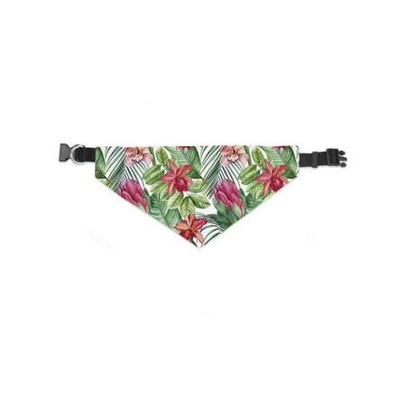 Tropical Palm Leaf Pattern Bandana -Image by Shutterstock, x-Large