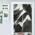 thumbnail image 1 of Tropical Palm Leaf Print Door Curtain Nordic Living Room DoorCurtain Porch Partition Curtain Kitchen Rative Half Curtain, 1 of 4