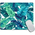 thumbnail image 1 of Tropical Palm Leaves Hawaii Jungle Mouse Pad 9.5x7.9in Premium-Textured Washable Non-Slip Rubber Base Small Mousepad for Desktop & Laptop, 1 of 5