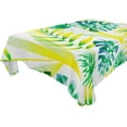 thumbnail image 1 of Tropical Palm Leaves Rectangle Tablecloth, Dust Proof Anti Wrinkle Wipeable Table Cloth Tabletop foration of Dinner Kitchen Wedding Holiday Party 54"x72" Decor Gift, 1 of 7