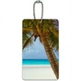thumbnail image 1 of Tropical Palm Tree Ocean Beach ID Tag Luggage Card for Suitcase or Carry-On, 1 of 1