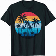 thumbnail image 1 of Tropical Palm Tree Silhouette T-Shirt, 1 of 5