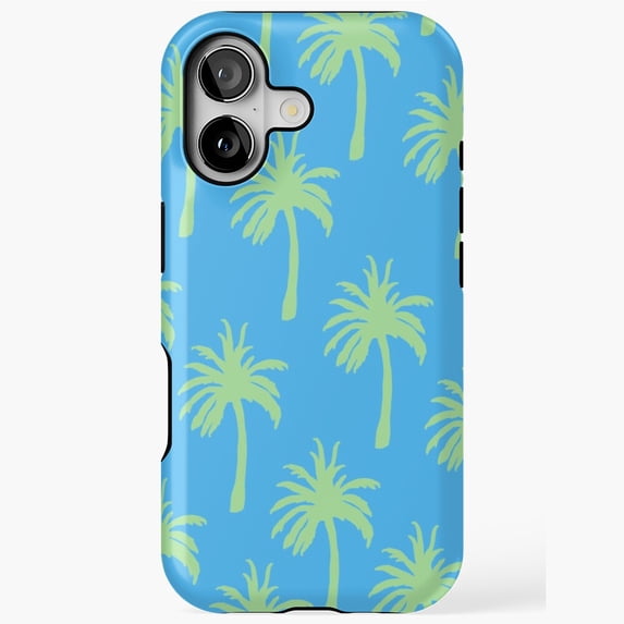 Tropical Palm Tree Summer Beach Vacation Design Phone Case iPhone 17