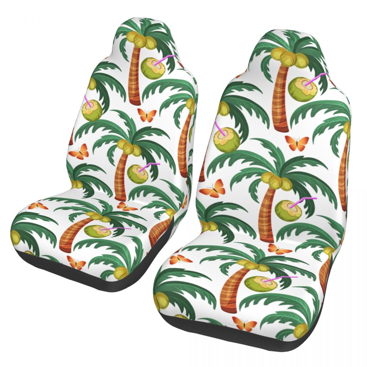 Tropical Palm Trees Universal Car Seat Cover OffRoad AUTOYOUTH Car