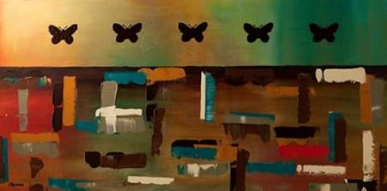 Tropical Paradise Canvas Art - Carmen Guedez (24 x 48)