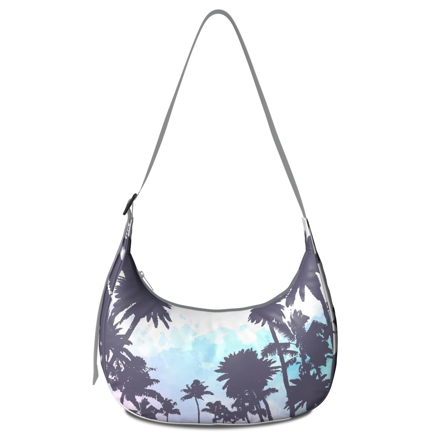 Tropical Paradise Hawaii Sunset Crossbody Bag for Women Palm Tree ...