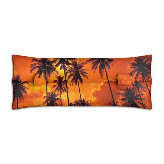 Tropical Paradise Seatbelt Cushion - Post Surgery Pillow for Mastectomy and Chest Procedures