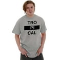 thumbnail image 1 of Tropical Paradise Vacation Beach Men's Graphic T Shirt Tees Brisco Brands M, 1 of 4