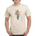 thumbnail image 1 of Tropical Parrots Iv T-Shirt Men -John Gould Designs, Male 3X-Large, 1 of 4