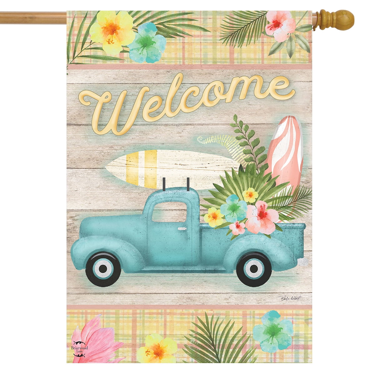 Briarwood Lane Ostereier-Flagge – 31,8 X 45,7 Cm, Wetterbeständiges Polyester, Frühlingsdeko Für Garten & Haus