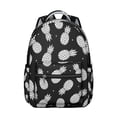 thumbnail image 1 of Tropical Pineapple Design Waterproof Backpack - Durable & Stylish Bookbag for School, Work, or Daily Use, 1 of 5