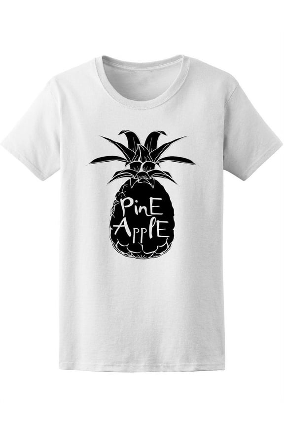 Tropical Pineapple Silhouette Tee Women's -Image by Shutterstock