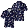 thumbnail image 1 of Tropical Pineapple Skull Wearing Sunglasses Aloha Short Sleeve Hawaiian Shirt, Pineapple Skull Wearing Sunglasses Hawaiian Shirt., 1 of 2