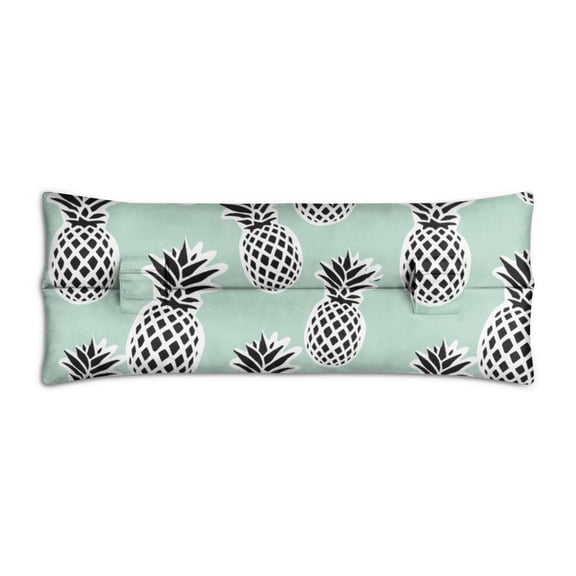 Tropical Pineapples Pillow - Vibrant Patterns for Post-Surgery Comfort