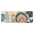 thumbnail image 1 of Tropical Pioneer Flower Pattern Kitchen Rug Mat,Kitchen Runner Rugs Non Skid Washable,Decorative Kitchen Floor Mats for Kitchen,Sink,Laundry,17"x47.2", 1 of 7