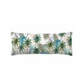 thumbnail image 1 of Tropical Plant Body Pillow Cover 20 x 60 Inch Decorative Pillow Cover Summer Watercolor Boho Green Palm Trees Lumbar Pillowcase Seasonal Rectangle Cushion Case for Couch Sofa Bed Living Room, 1 of 9