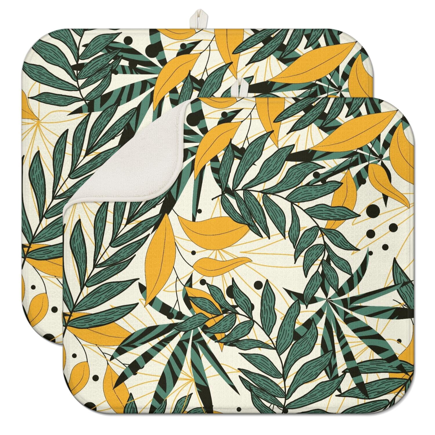 Tropical Fruit Hawaiian Print Floor Mat
