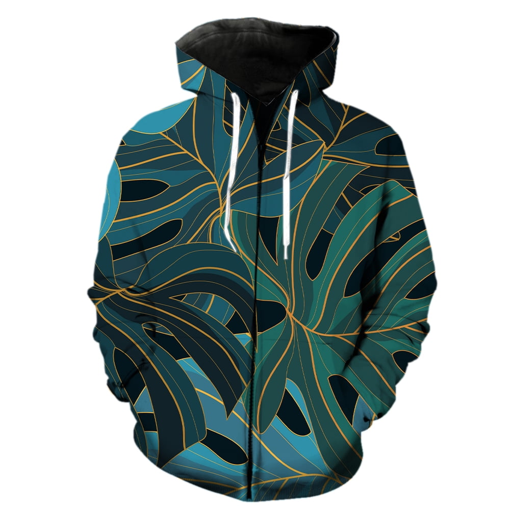 Rainy Chief Rainbow Earth Clay Men's Zipper Hoodie main image 0