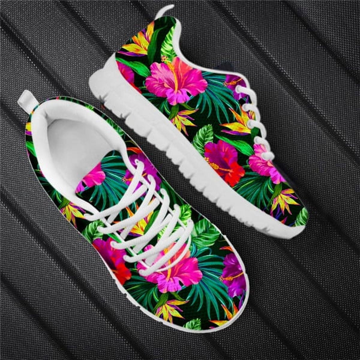 PinUp Angel Galaxy Print Walking Shoes For Men - Cool Sneakers, Mesh Lace-Up Casual Runners - View #3