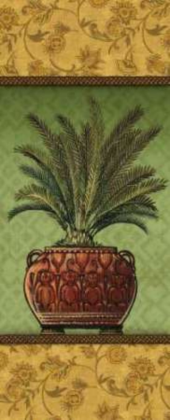 Tropical Plants II Canvas Art - Charlene Audrey (10 x 20)